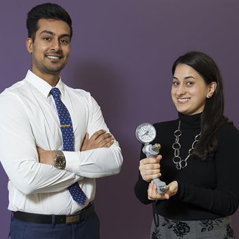 Ranveer Brar and Oksana Harasemiw