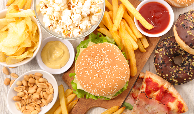 Photo of fatty foods
